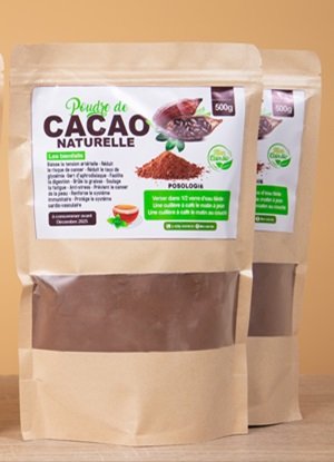 La poudre de cacao