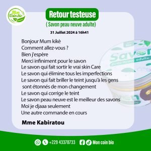 Témoignage Client satisfait